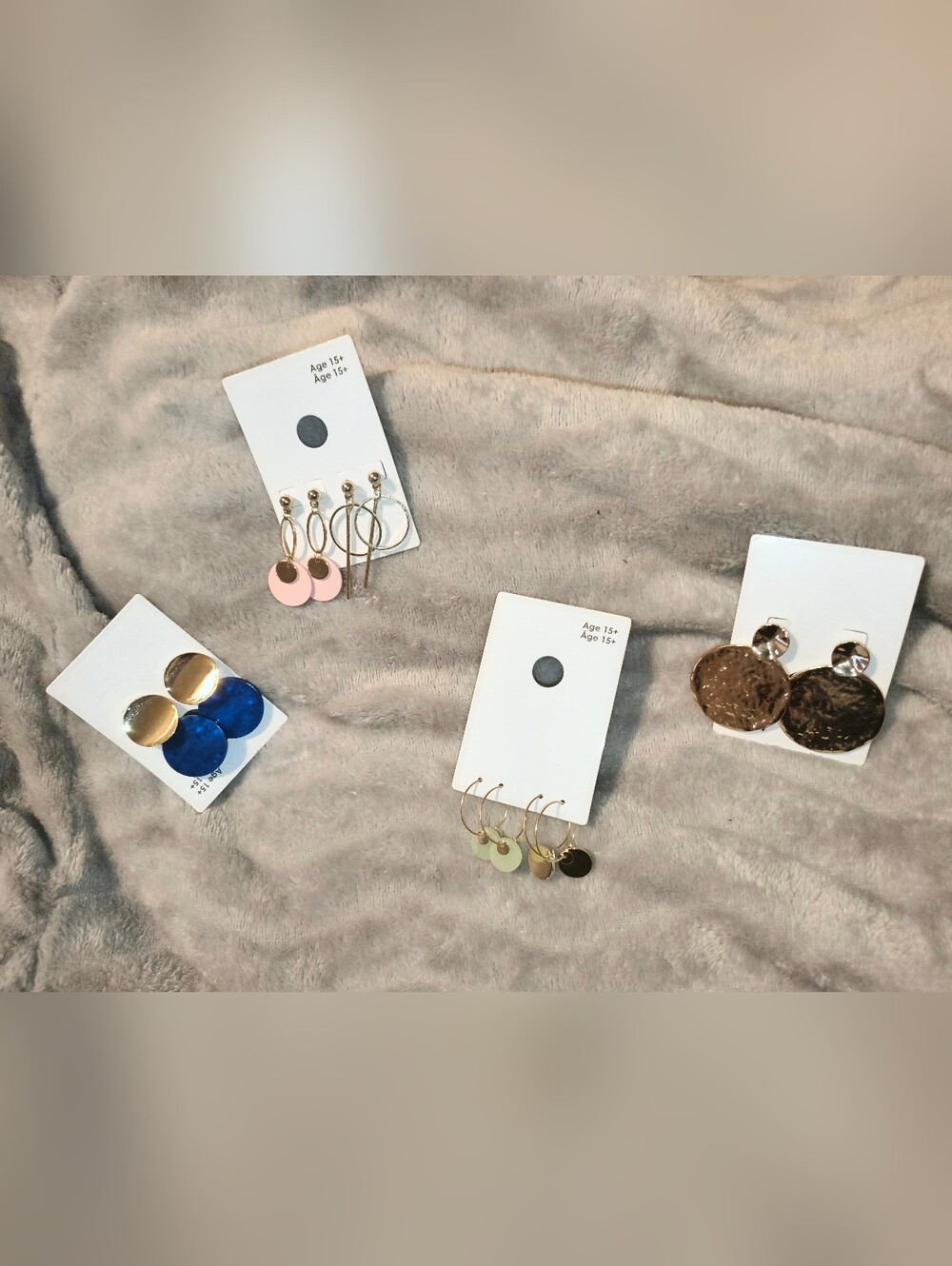 Circle Dangle Earring Sets